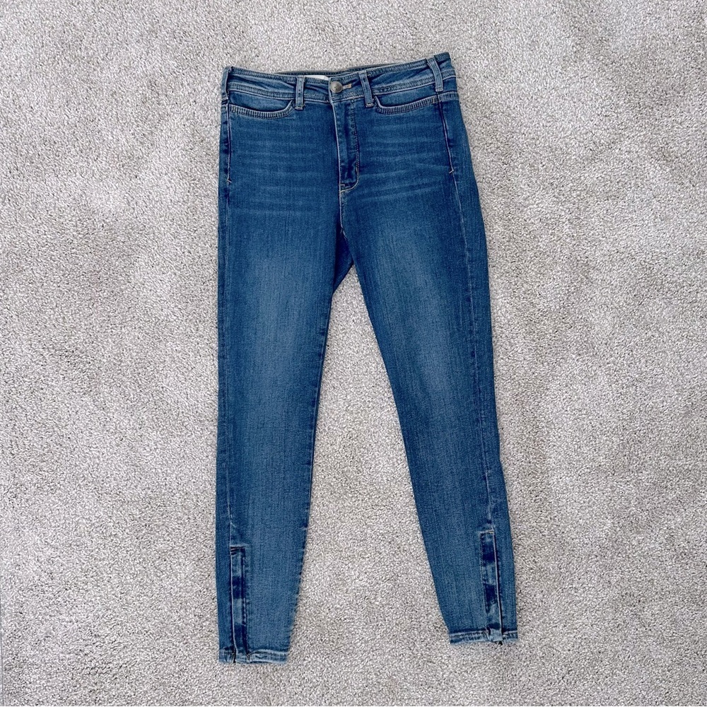 Anthropology Pilcro High Rise Skinny Jeans Size 27
